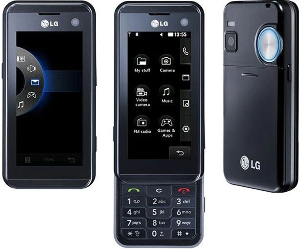 LG KF700 KF700q 3G BLACK GSM UNLOCKED WHOLESALE CELL PHONES