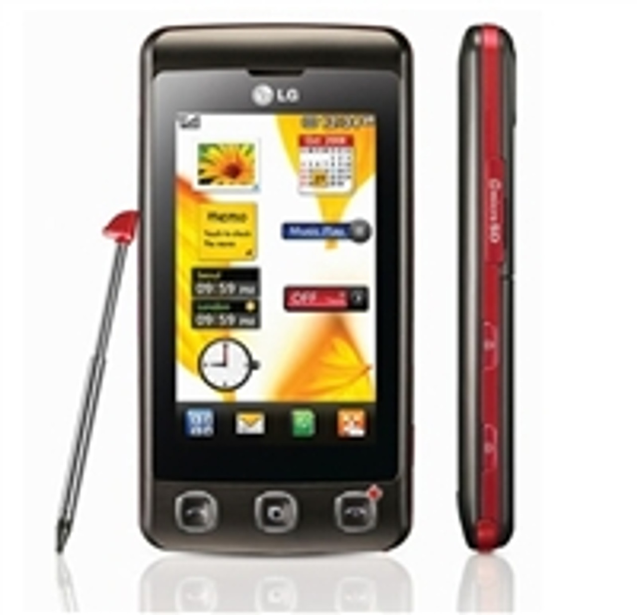 buy LG KP500 COOKIE TOUCHSCREEN SMARTPHONE - BROWN GSM UNLOCKED CELL PHONE by - Discontinued