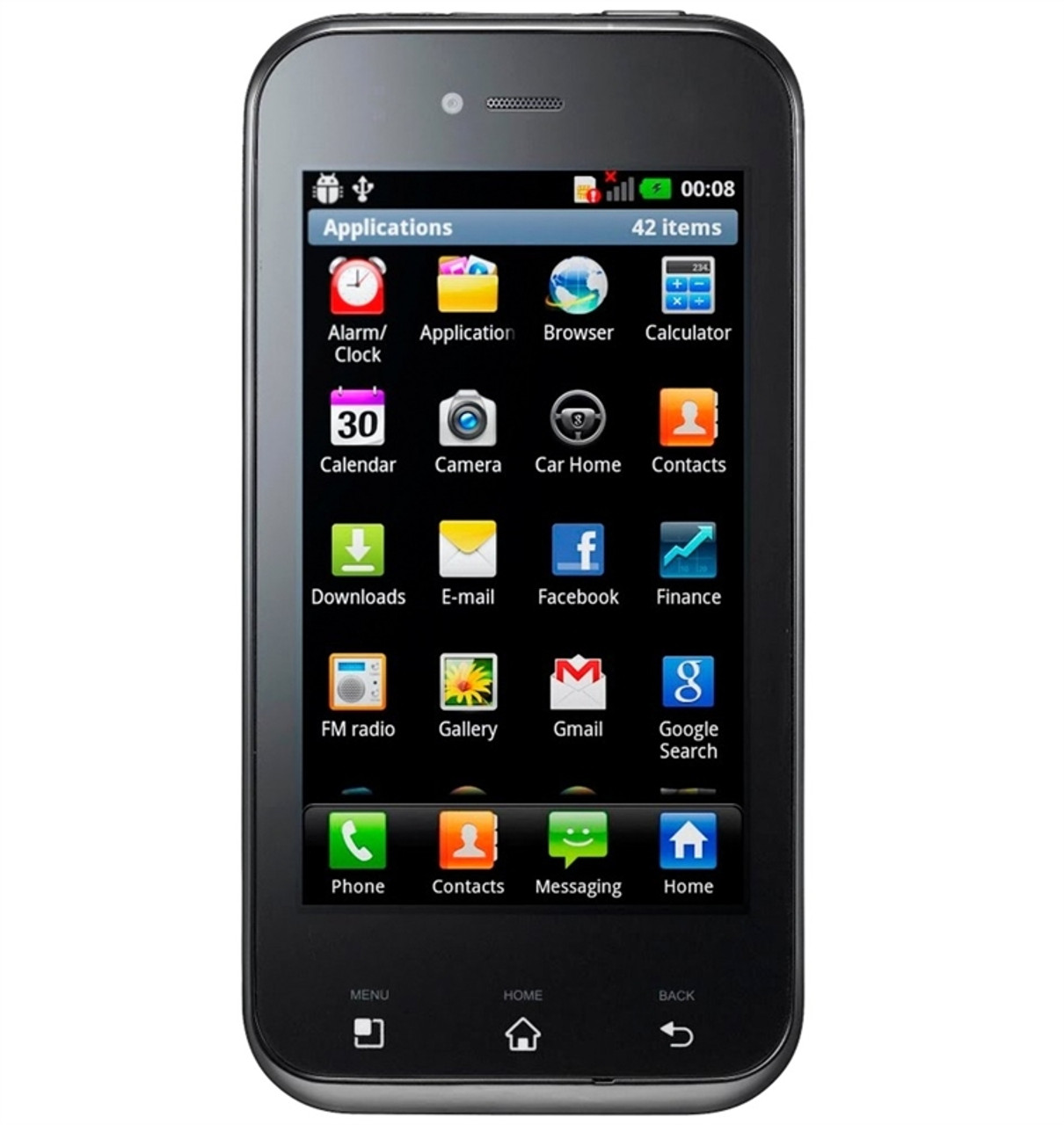 LG OPTIMUS SOL E730 BLACK 3G WI-FI DLNA 5-MEGAPIXEL 1Ghz 3.8"TOUCHSCREEN ANDROID GSM UNLOCKED WHOLESALE SMARTPHONES
