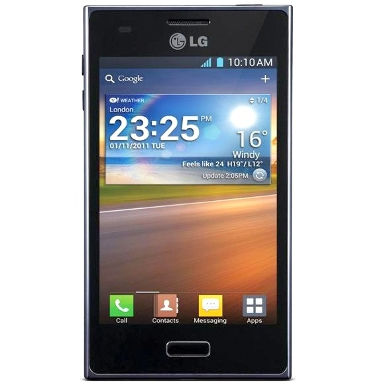LG OPTIMUS L5 E610 BLACK 3G WI-FI 5-MEGAPIXEL 4GB NFC 4" TOUCHSCREEN ANDROID 4 GSM UNLOCKED WHOLESALE SMARTPHONES