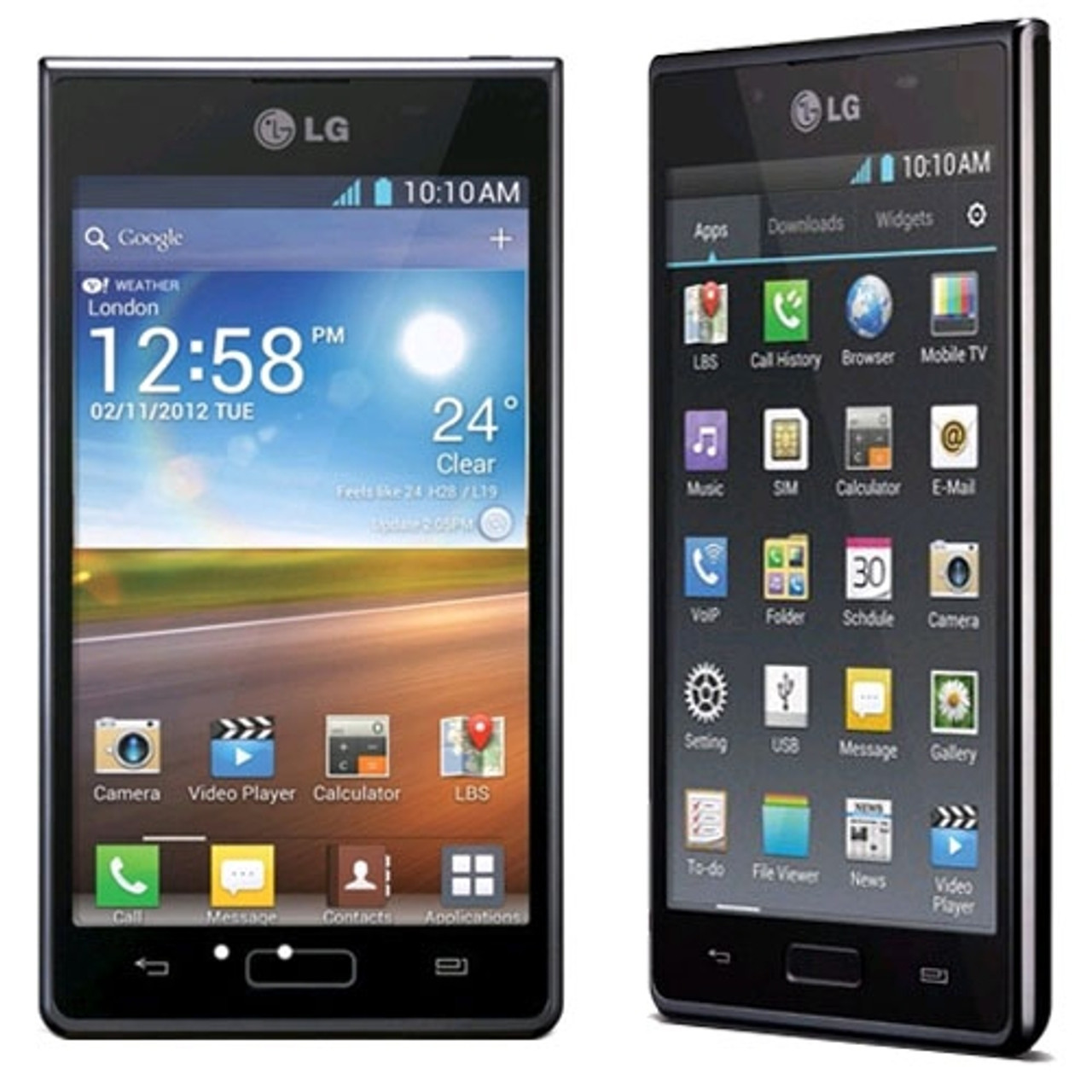 LG OPTIMUS L7 BLACK 3G WI-FI 5-MEGAPIXEL NFC 1Ghz 4"3 HD GORILLA GLASS TOUCHSCREEN ANDROID 4 GSM UNLOCKED WHOLESALE SMARTPHONES