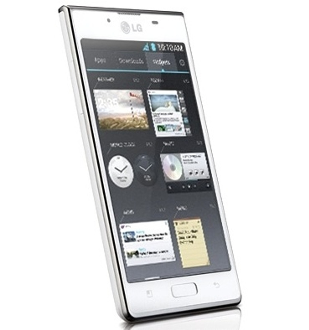 LG OPTIMUS L7 WHITE 3G WI-FI 5-MEGAPIXEL NFC 1Ghz 4"3 HD GORILLA GLASS TOUCHSCREEN ANDROID 4 GSM UNLOCKED WHOLESALE SMARTPHONES