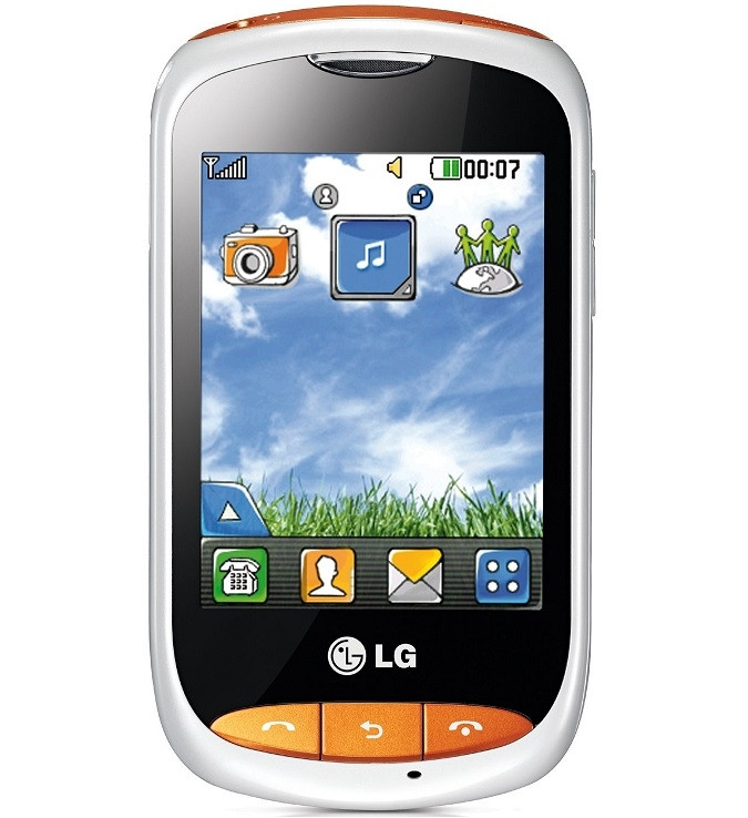 LG T310 WHITE ORANGE - CARRIER RETURNS A-STOCK