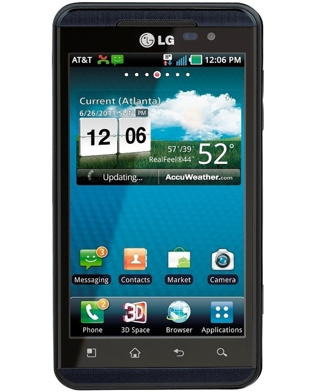 LG THRILL P925 4G BLACK