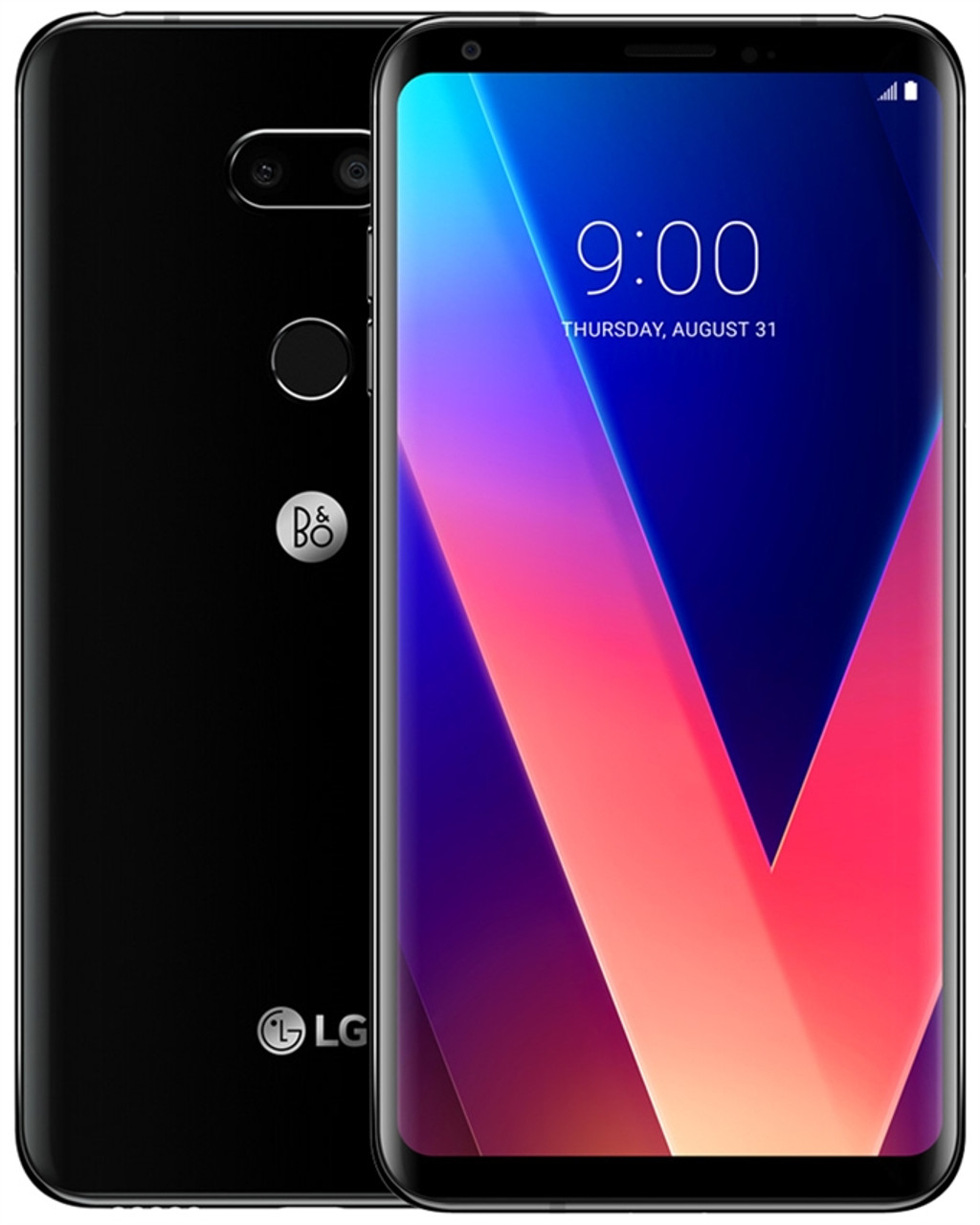 LG V30 PLUS AURORA BLACK 128GB 4G LTE GSM UNLOCKED - A-STOCK