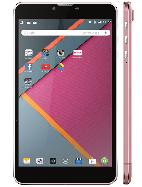 BRAND NEW MAXWEST ASTRO 7S ROSE ROSE GOLD 4G TABLET + FREE KEYBOARD