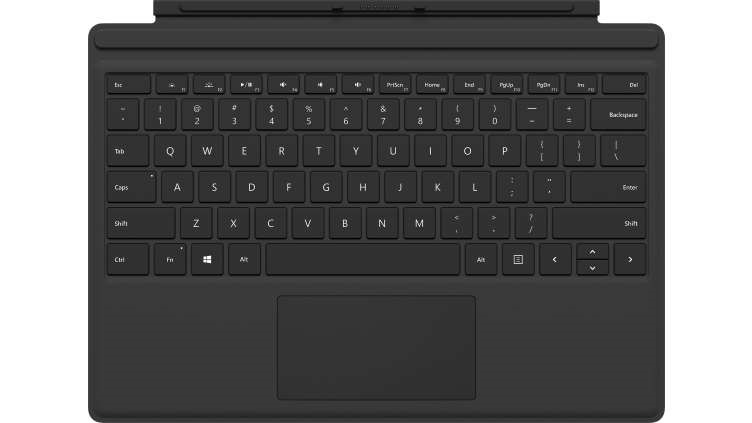 Microsoft Surface New Type Cover Black Surface Pro 4