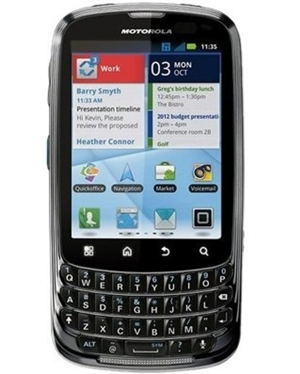 MOTOROLA ADMIRAL XT603 SPRINT