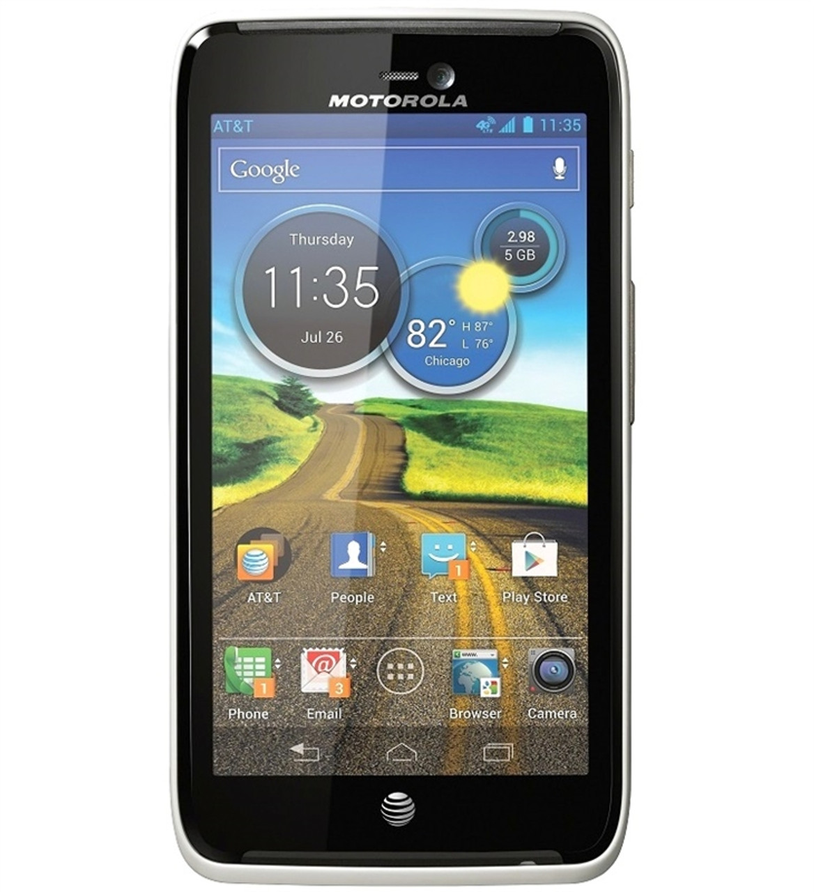 MOTOROLA ATRIX HD MB886 WHITE 3G 4G LTE WI-FI 8GB DUAL-CORE 1.5Ghz 8-MP ANDROID 4.5" GORILLA HD TOUCHSCREEN AT&T GSM UNLOCKED WHOLESALE