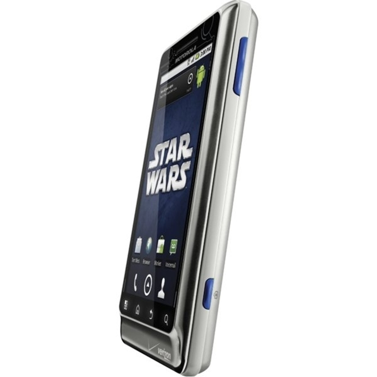 MOTOROLA DROID II A957 R2D2 WHITE 3G WI-FI 5-MP HD 1GHz 3.7" TOUCHSCREEN ANDROID VERIZON PAGE PLUS - CARRIER RETURNS A-STOCK