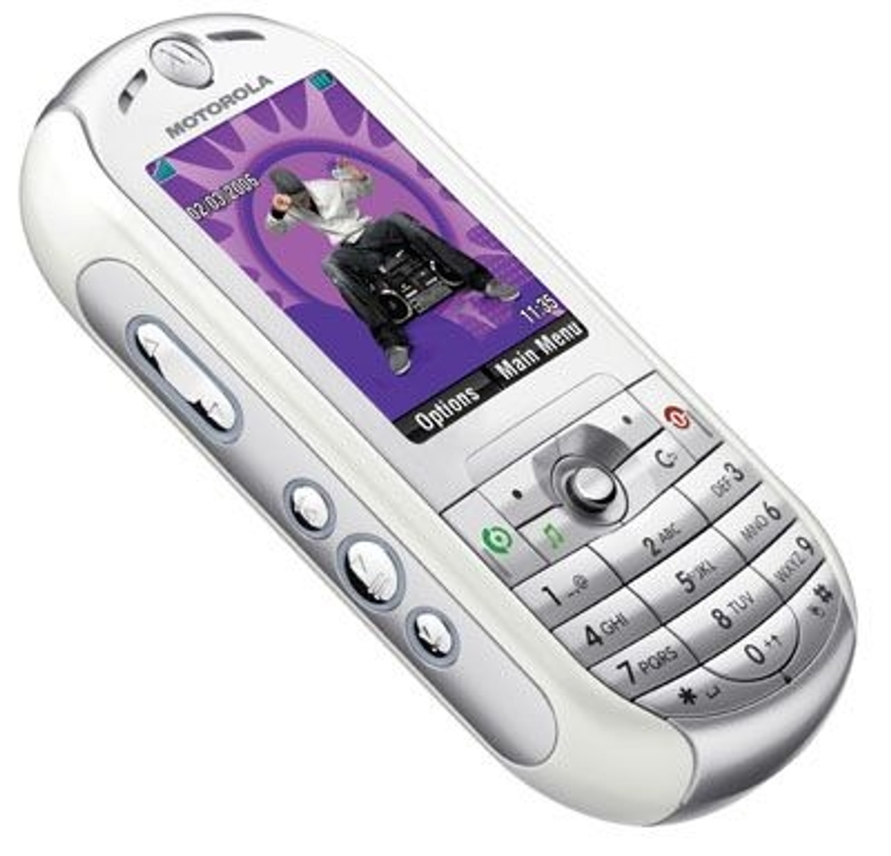 MOTOROLA-E2-SILVER-RB 900/1800 (EXPORT)