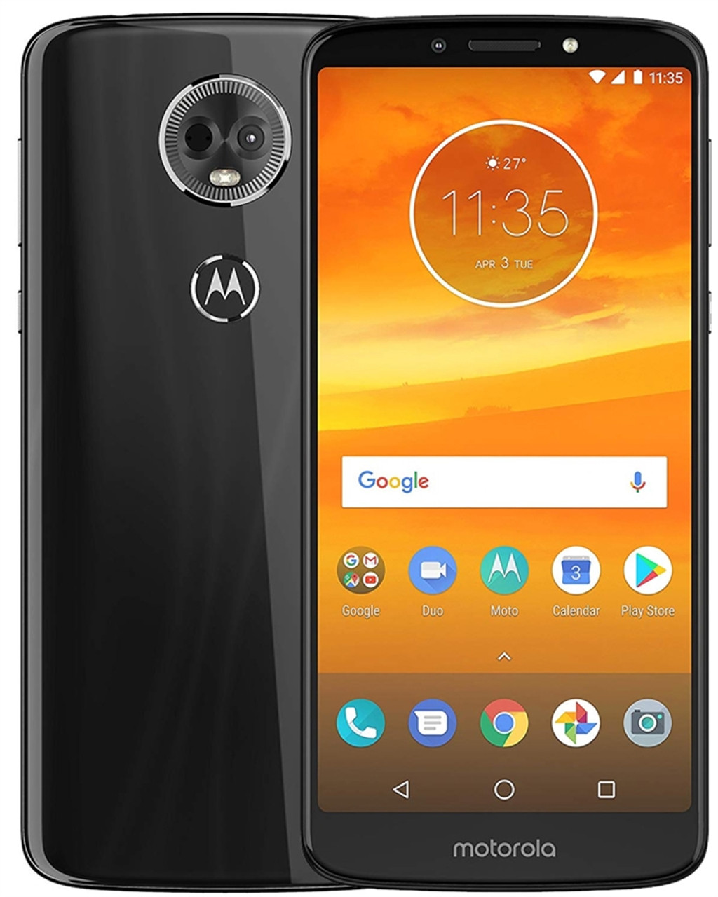 BRAND NEW MOTOROLA MOTO E5 PLUS BLACK XT1924 16GB 4G LTE GSM UNLOCKED