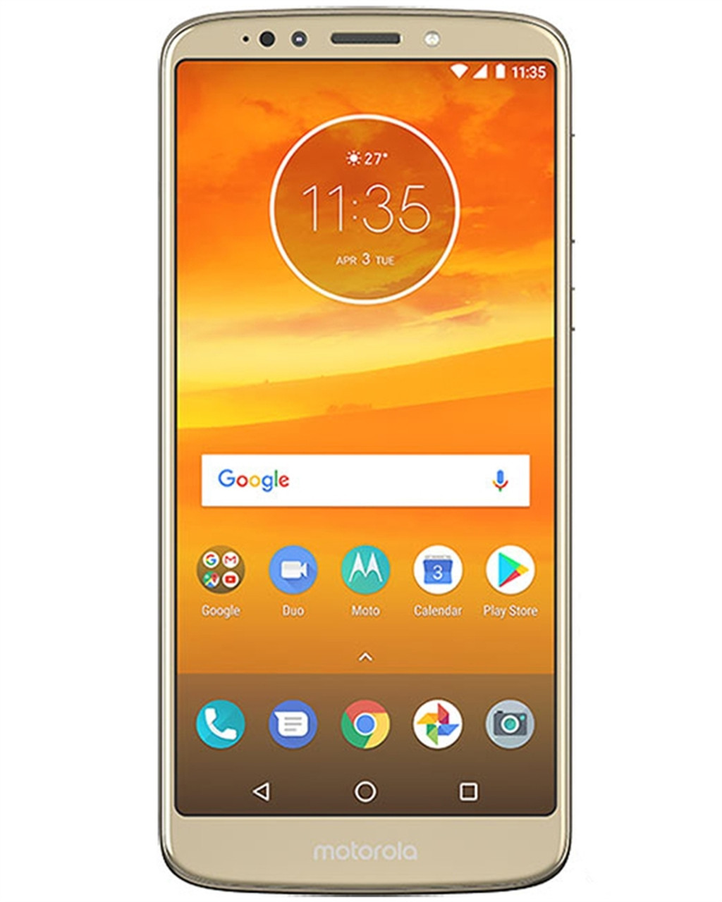 BRAND NEW MOTOROLA MOTO E5 PLUS FINE GOLD XT1924 16GB 4G LTE GSM UNLOCKED