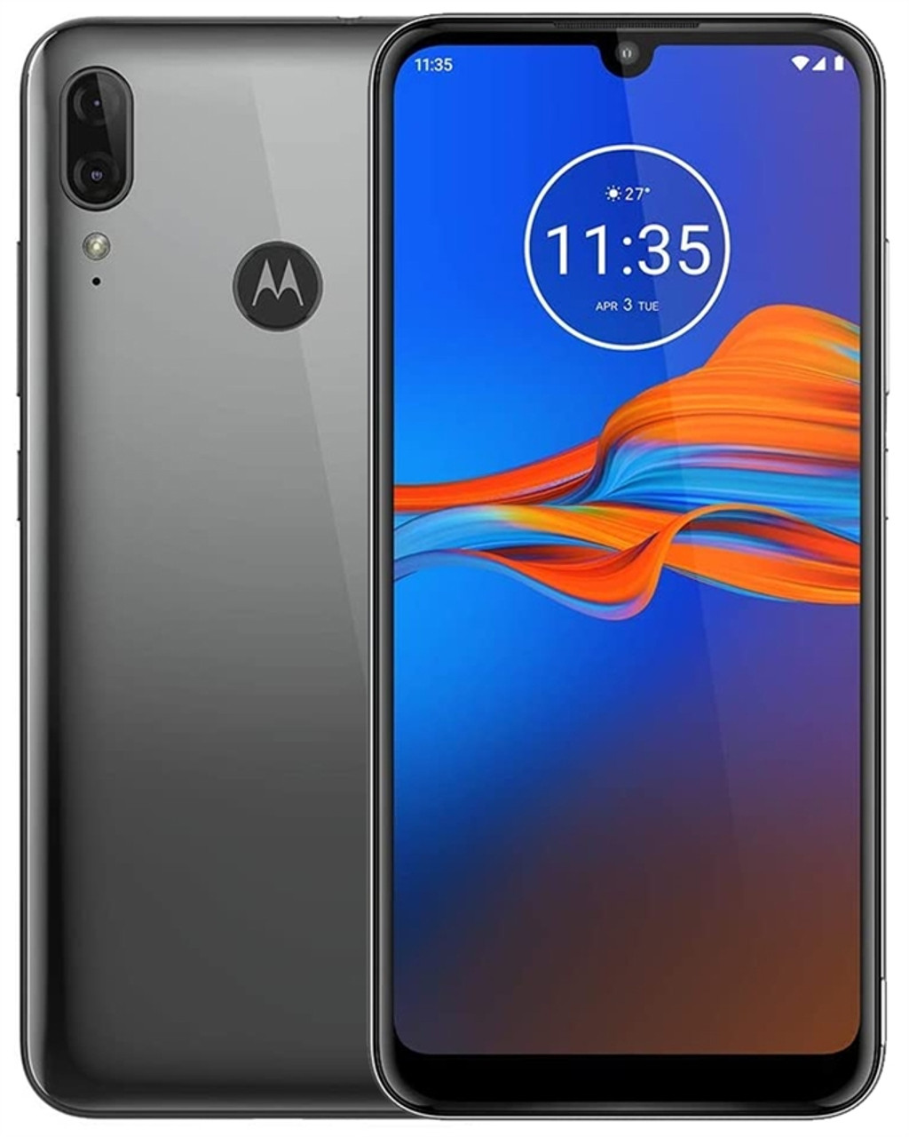 BRAND NEW MOTOROLA E6 PLUS POLISHED GRAPHITE 32GB 4G LTE GSM UNLOCKED