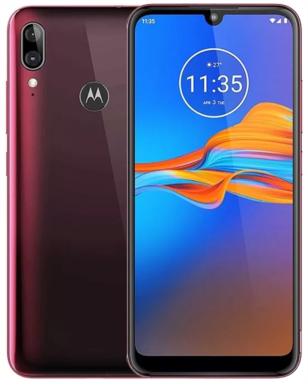 BRAND NEW MOTOROLA MOTO E6 PLUS DARK RED 32GB 4G LTE GSM UNLOCKED
