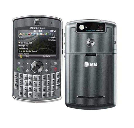 MOTOROLA Q9h SILVER 3G WINDOWS MOBILE 6.1AT&T GSM UNLOCKED WHOLESALE CELL PHONES - FACTORY REFURBISHED