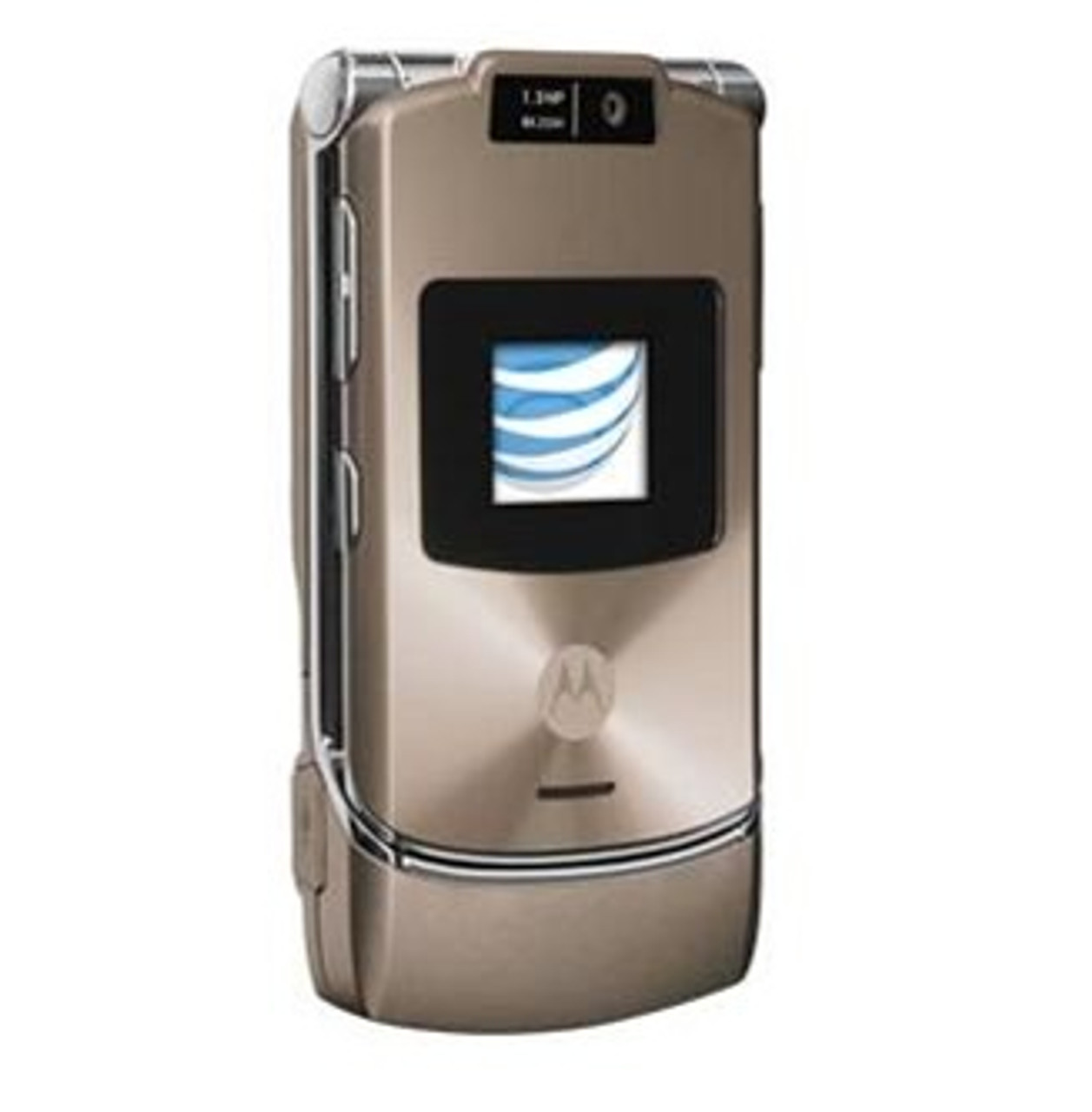 MOTOROLA RAZR V3xx PLATINUM  3G - AT&T WHOLESALE CELL PHONES - FACTORY REFURBISHED