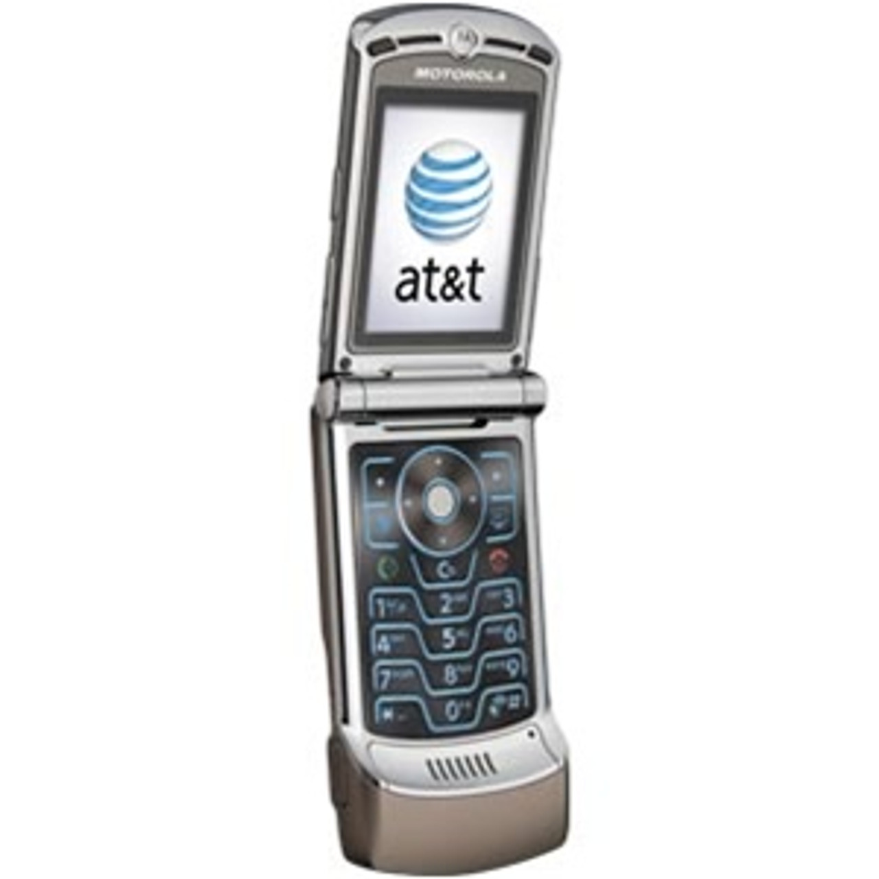 MOTOROLA RAZR V3xx PLATINUM  3G - AT&T WHOLESALE CELL PHONES - FACTORY REFURBISHED