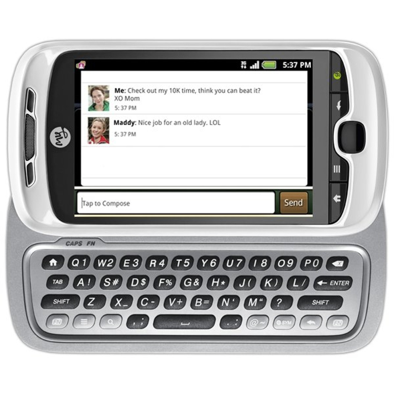 HTC MYTOUCH SLIDE 4G WHITE 1700 MHz.