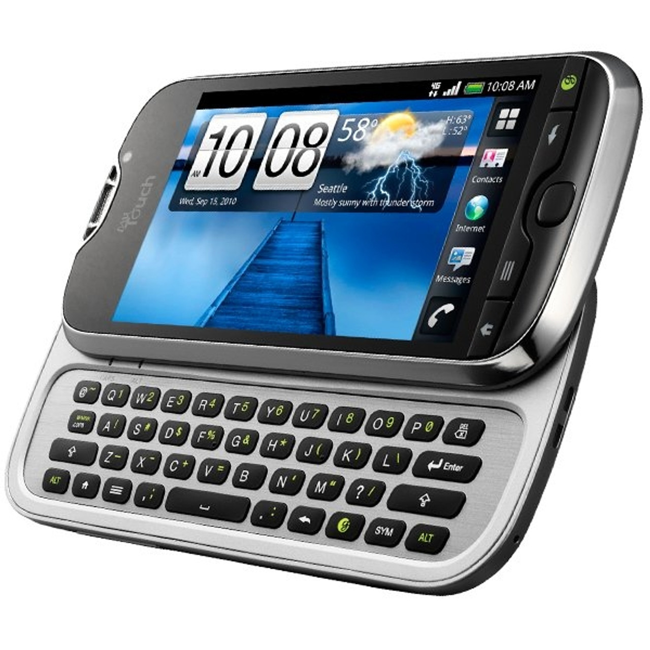 HTC MYTOUCH SLIDE 3G KHAKI 3G WI-FI 5-MEGAPIXEL QWERTY TOUCHSCREEN ANDROID T-MOBILE GSM UNLOCKED WHOLESALE CELL PHONES - FACTORY REFURBISHED