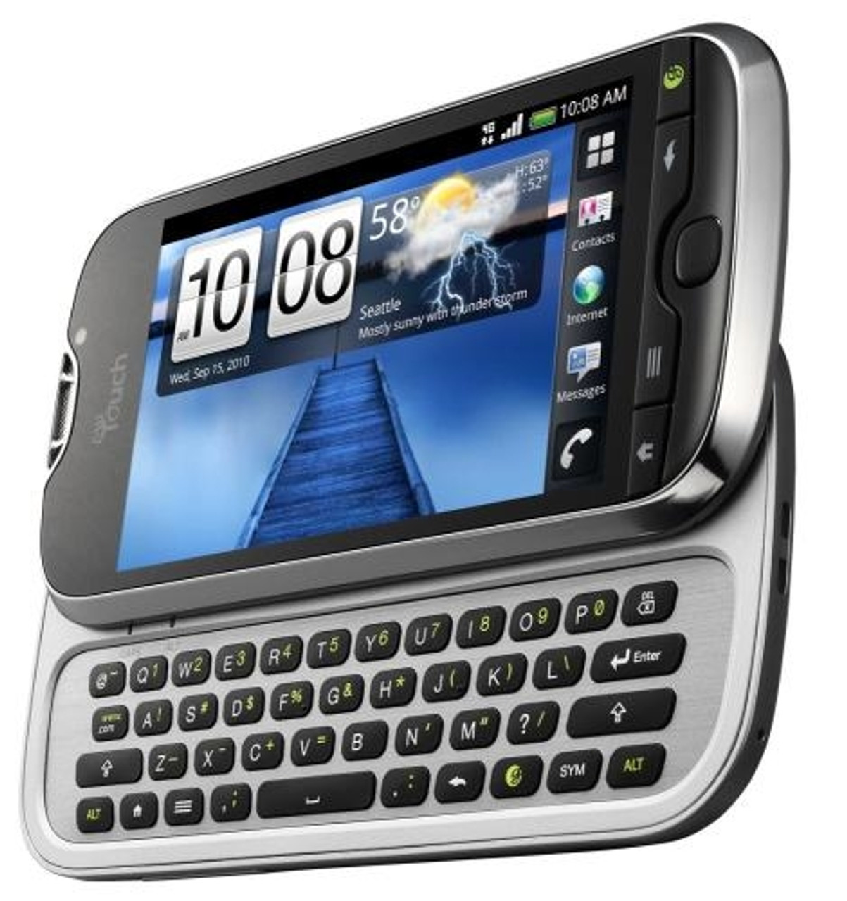HTC MYTOUCH 4G SLIDE SILVER WI-FI 8-MEGAPIXEL 1.2GHZ HD 1080p CAMERA GOOGLE ANDROID T-MOBILE / SIMPLEMOBILE WHOLESALE CELL PHONES
