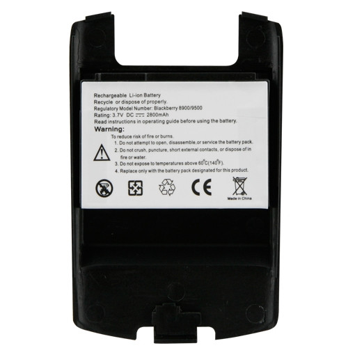 NAZTECH 2600MAH EXTENDED BATTERRY WITH BLACKBERRY JAVELIN 8900 DOOR WHOLESALE  RETAIL PACKAGE