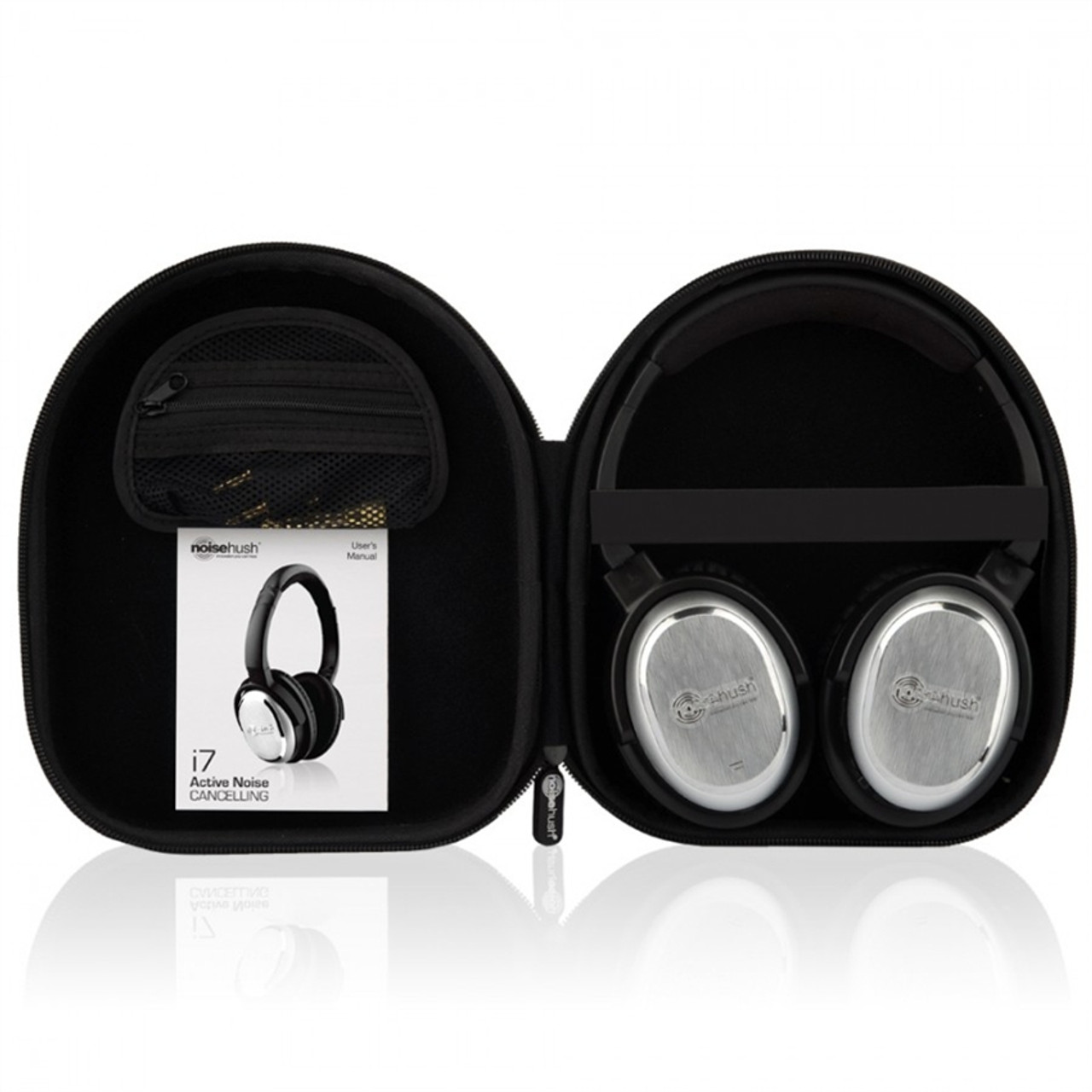 BRAND NEW NOISEHUSH I7 ACTIVE NOISE-CANCELLING HEADPHONES