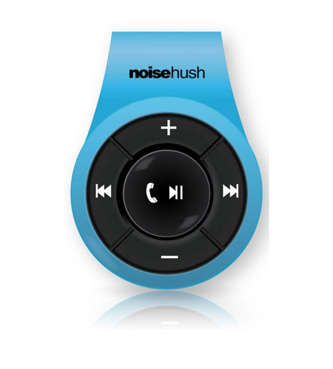 BRAND NEW NOISEHUSH NS560 BLUE CLIP-ON BLUETOOTH STEREO HEADSET