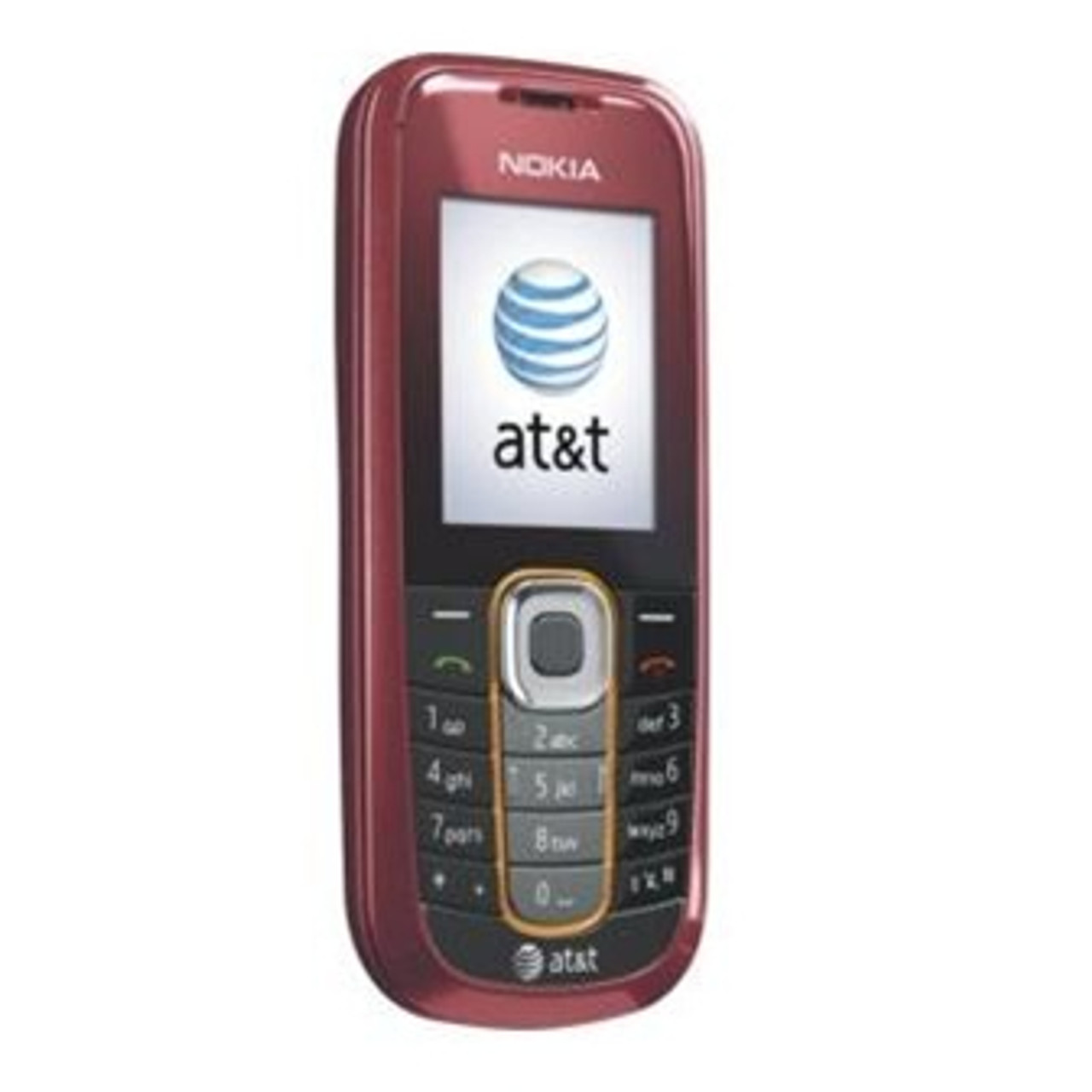 NOKIA 2600 RED AT&T WHOLESALE CELL PHONES