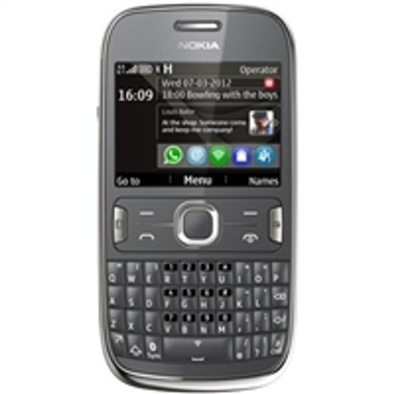 buy NOKIA ASHA 302 GREY 3G WIFI 1GHZ QWERTY KEYBOARD MP3 SOCIAL NETWORKING GSM UNLOCKED WHOLESALE CELL PHONES by - Discontinued