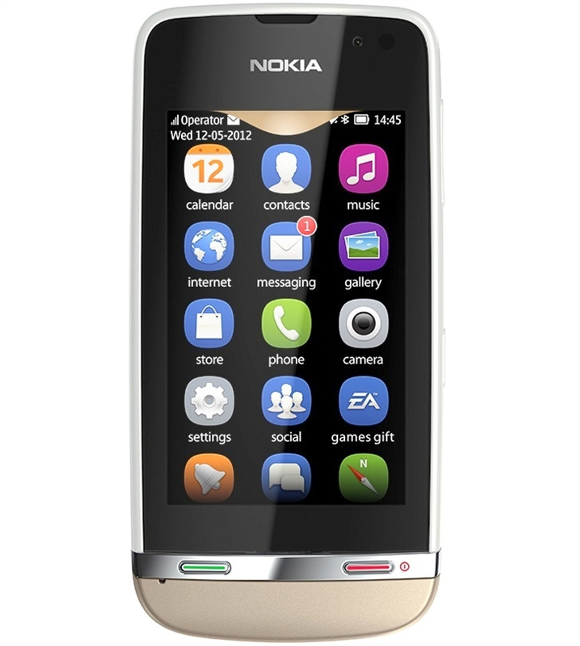 NOKIA ASHA 311 WHITE 3G WIFI 1GHZ TOUCHSCREEN 3-MEGAPIXEL GSM UNLOCKED WHOLESALE CELL PHONES