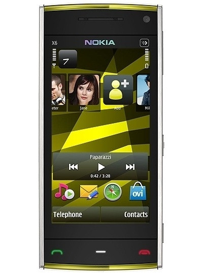Wholesale Brand New Nokia X6-00 White / Yellow 16GB GSM Unlocked