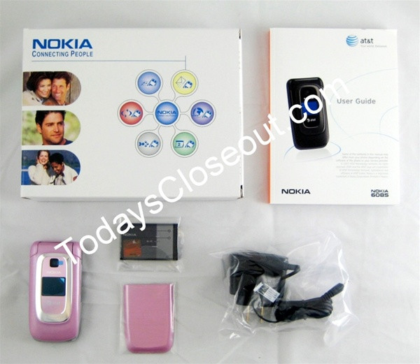 NOKIA 7600 ピンク 本体　付属品セット WHOLESALE CELL PHONES, NOKIA 6085 - PINK GSM UNLOCKED FACTORY