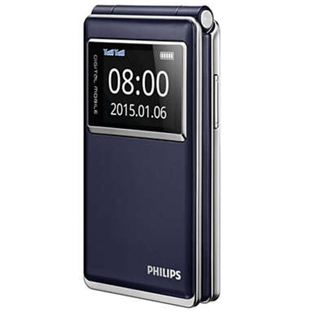 Philips E350 clamshell phones 128MB Black