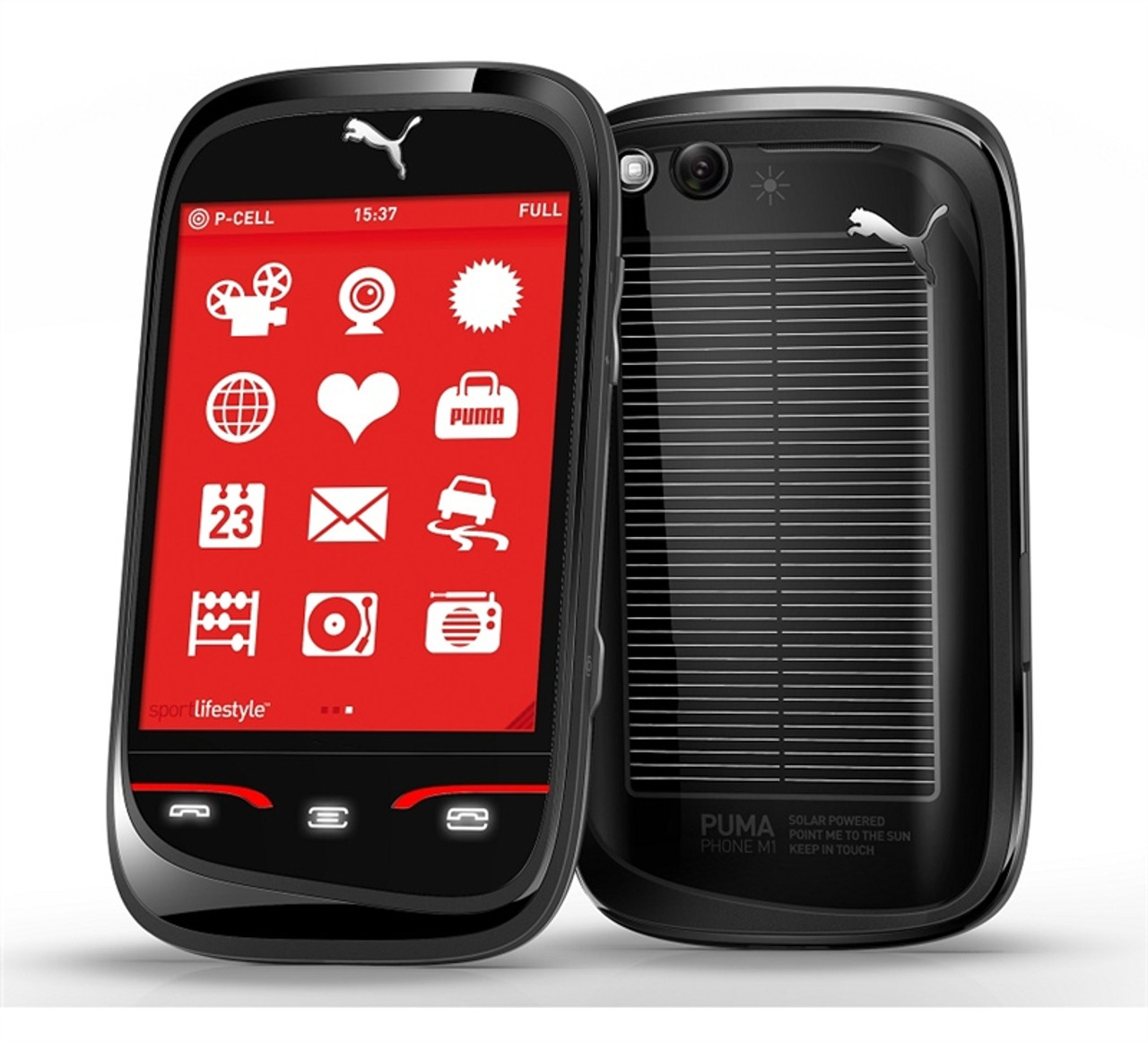 SAGEM PUMA SOLAR-POWER TOUCHSCREEN 3G SOCIAL NETWORKING QUAD-BAND GSM UNLOCKED WHOLESALE CELL PHONES