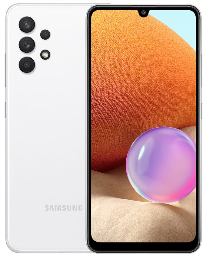 Samsung Galaxy A32 ホワイト　au 国内版 Amazon | KDDI SIMフリー au Galaxy A32 5G SCG08 [オーサムホワイト
