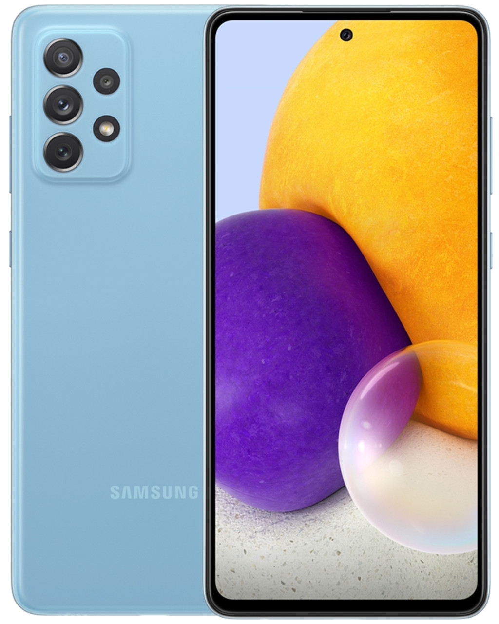 New Samsung Galaxy A72 4G LTE Android Phone Wholesale | Blue