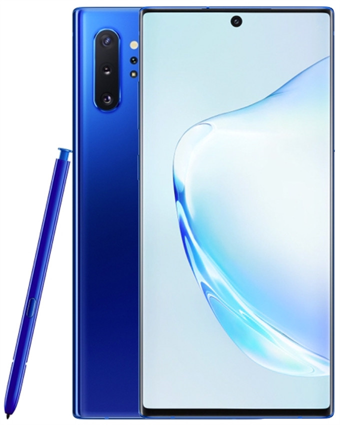 SAMSUNG GALAXY NOTE 10+ PLUS N975U BLUE 256GB 4G LTE GSM/CDMA UNLOCKED