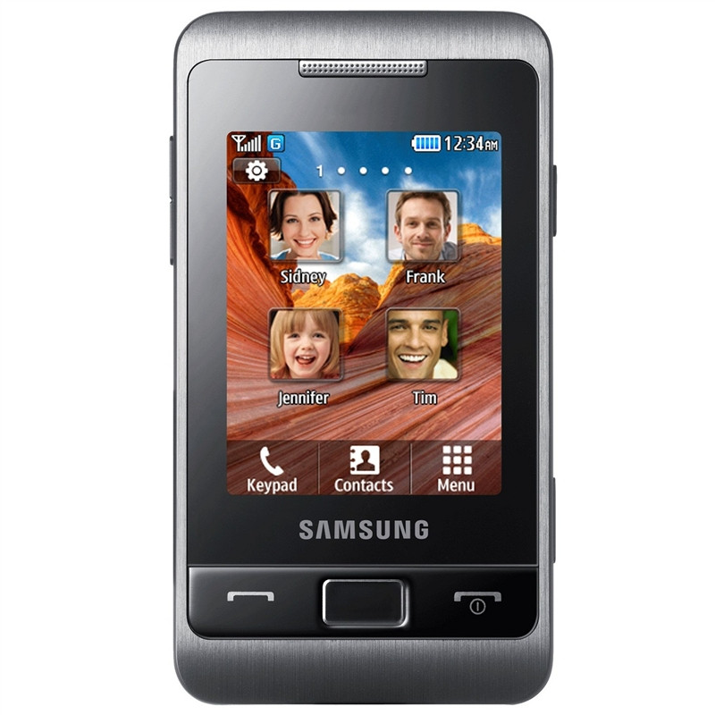 SAMSUNG C3332 CHAMP 2 SILVER TOUCHSCREEN GSM UNLOCKED WHOLESALE CELL PHONES