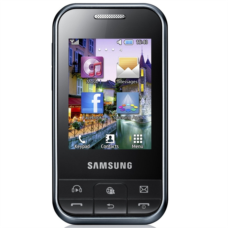 SAMSUNG CH@T 350 C3500 BLACK TOUCHSCREEN QWERTY PHONE GSM UNLOCKED WHOLESALE CELL PHONES