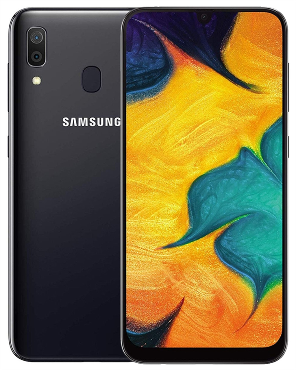 SAMSUNG GALAXY A30 A305 BLACK 4G LTE GSM UNLOCKED - FACTORY REFURBISHED
