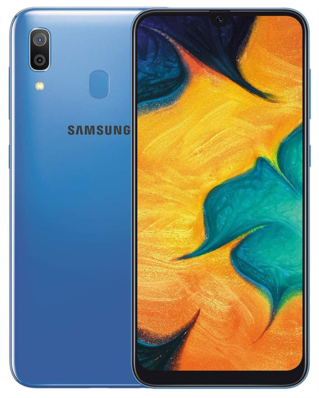 SAMSUNG GALAXY A30 A305 BLUE 4G LTE GSM UNLOCKED - FACTORY REFURBISHED