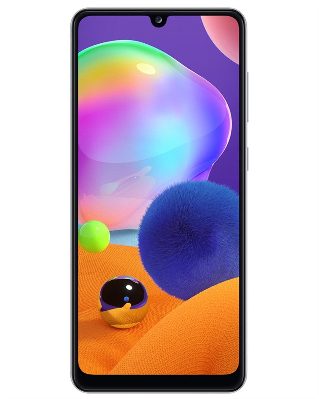 SAMSUNG GALAXY A31 A315 PRISM CRUSH WHITE 64GB 4G LTE GSM UNLOCKED - A-STOCK