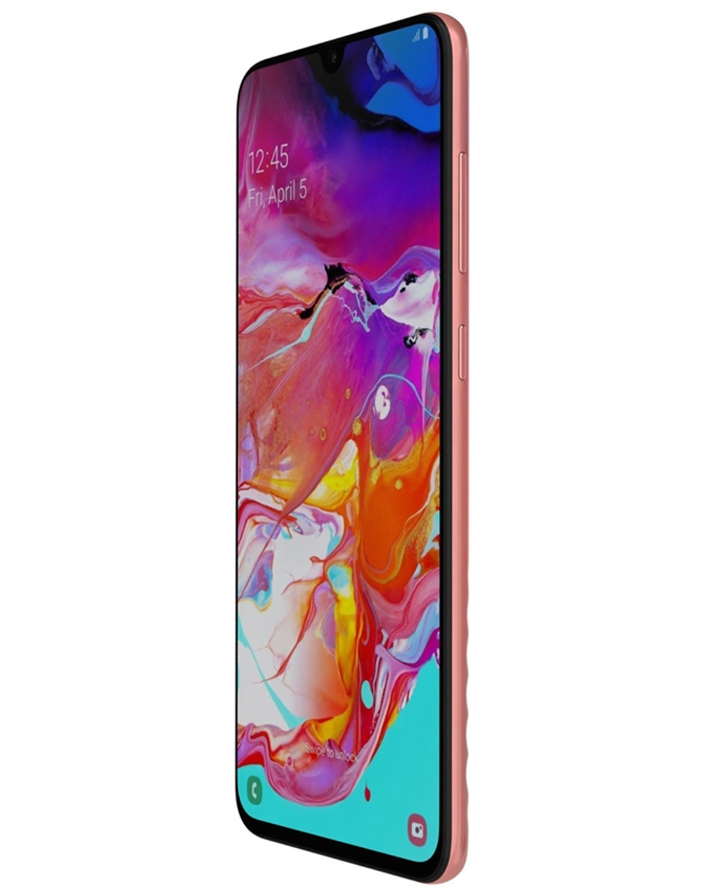 SAMSUNG GALAXY A70 CORAL 128GB 4G LTE GSM UNLOCKED - FACTORY REFURBISHED