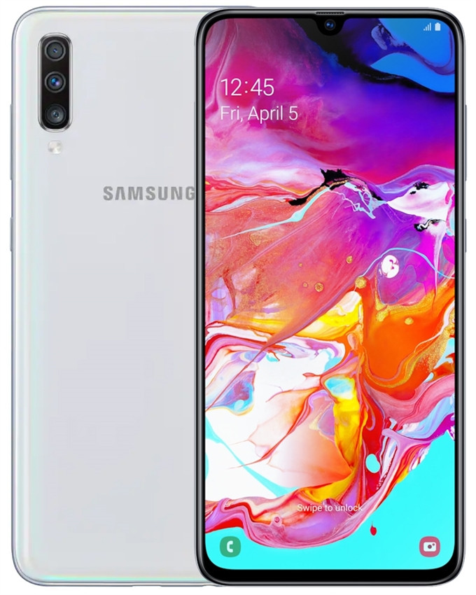 SAMSUNG Galaxy A70 ホワイト SIMフリー スマートフォン Samsung Galaxy A70 128GB White | New 4G LTE GSM Unlocked