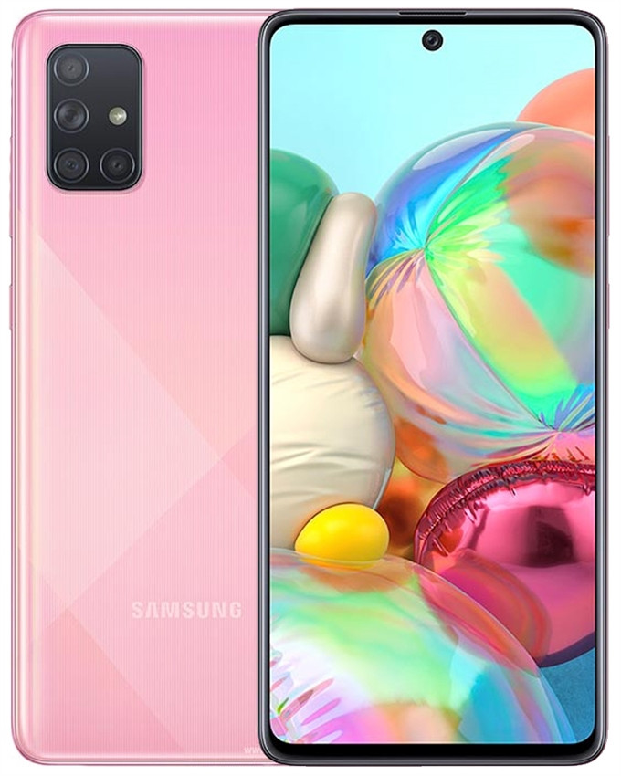 Refurbished Samsung Galaxy A71 128GB Phone Wholesale | Pink