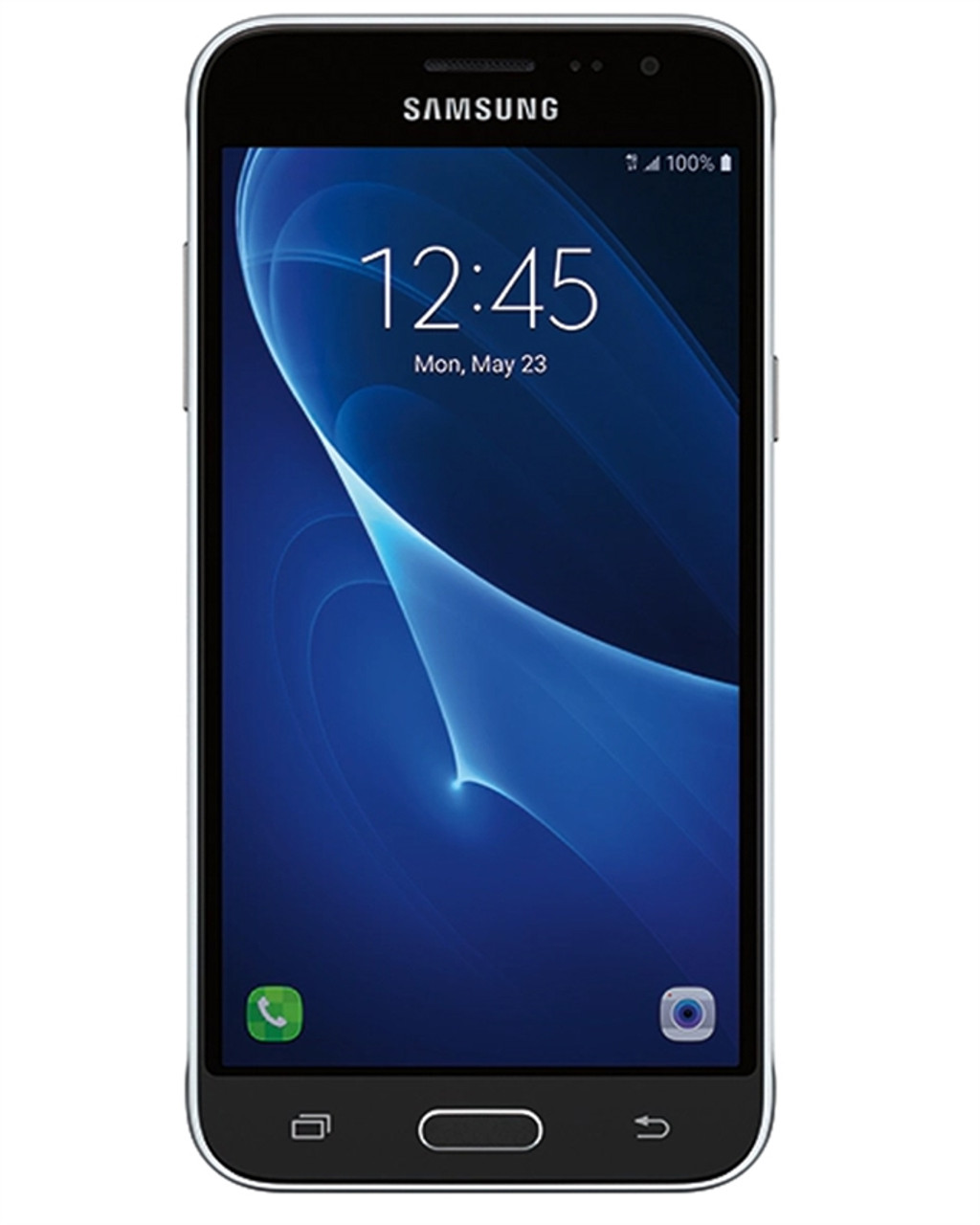 SAMSUNG GALAXY J3 (2016) BLACK 16GB 4G LTE GSM UNLOCKED - FACTORY REFURBISHED