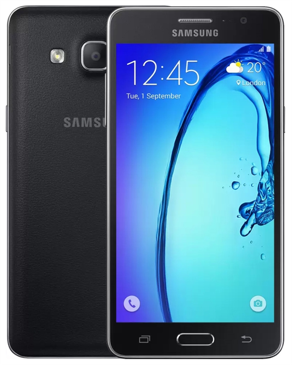 SAMSUNG GALAXY ON7 BLACK 8GB 4G LTE GSM UNLOCKED - FACTORY REFURBISHED