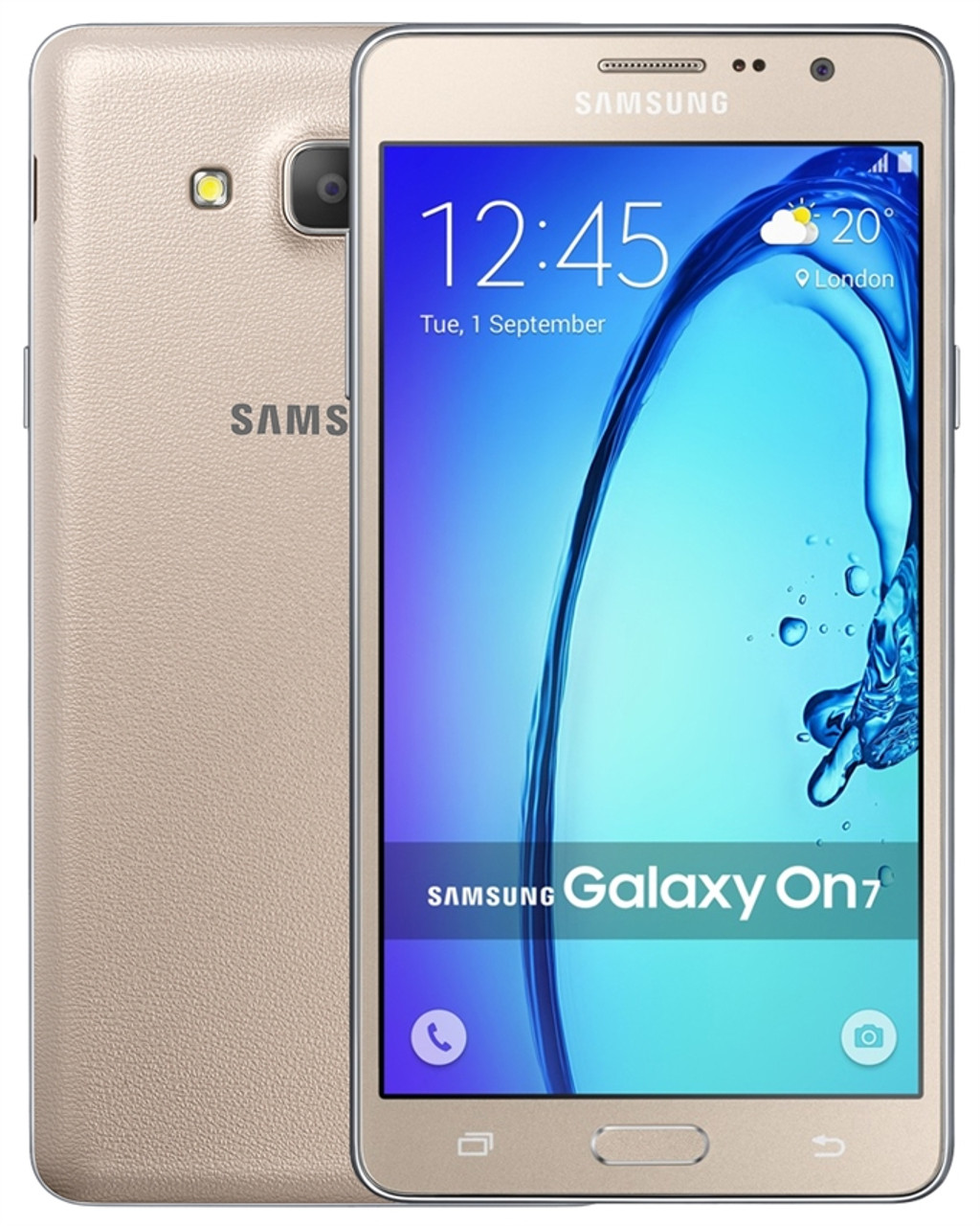SAMSUNG GALAXY ON7 GOLD 8GB 4G LTE GSM UNLOCKED - FACTORY REFURBISHED