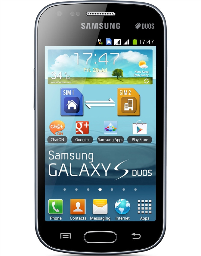 Wholesale Samsung Galaxy S Duos S7562 Black GSM Unlocked Cell